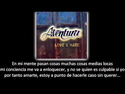Aventura - Conciencia (lyric - letra)