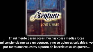 Aventura - Conciencia (lyric - letra)