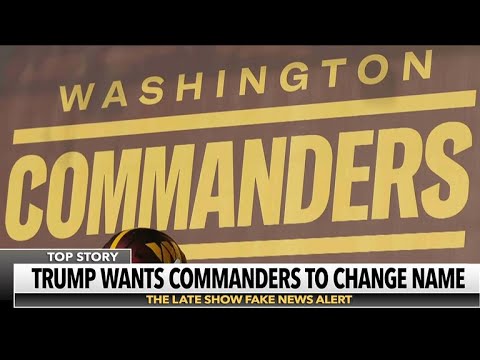 華盛頓司令部會改名嗎？ (Will The Washington Commanders Change Their Name?)