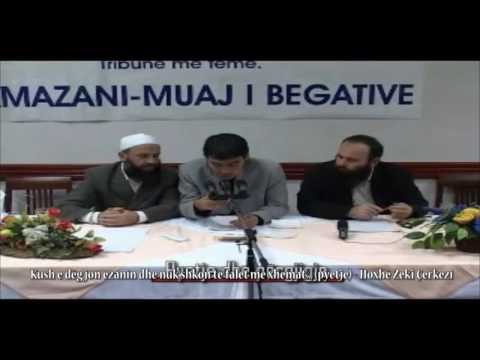 Kush e dëgjon ezanin dhe nuk shkon të falet me xhemat... (pyetje) - Hoxhë Zeki Çerkezi