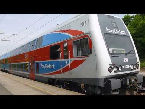 ČD 471.001 - Odjezd vlaku Os 9319 - Cerhenice, 29.6.2013