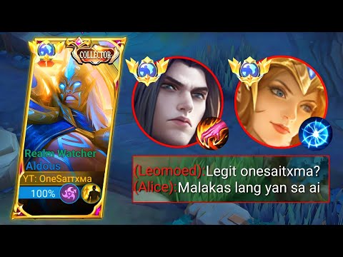 HOW TO DEAL ENEMY TRASHTALKER AND MAKE THEM CRY | ALDOUS BEST BUILD 2023