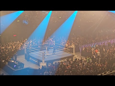 WWE SMACKDOWN LEON SLATER CHALLENGES U.S OPEN CHALLENGE ENTRANCE OVO ARENA WEMBLEY 2026