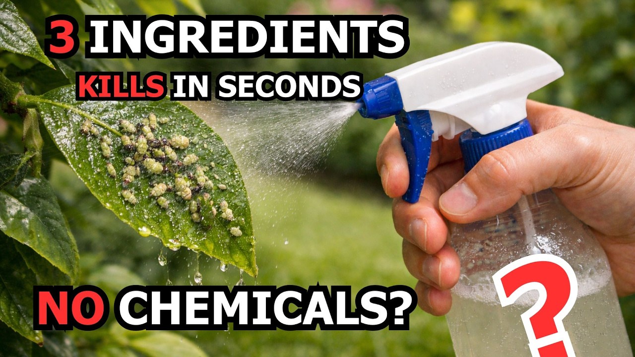 3 Kitchen Ingredients Remove Garden Pests — No Chemicals Needed