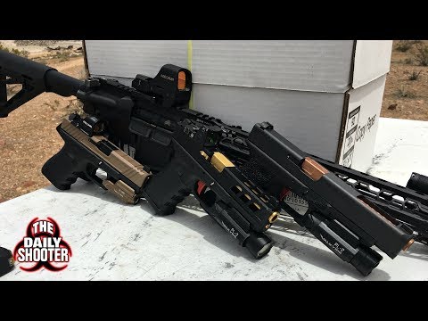 Educational Video 9mm Penetration Test 4" Vs. 4.5" Vs. 5.5" Vs. !6" Barrel