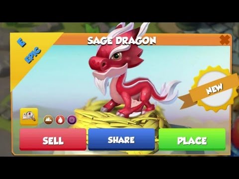 SAGE Dragon Hatching + Breeding the GOLDEN Dragon! - Dragon Mania Legends #416