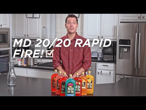 MD 20/20 Rapid Fire: 7 Flavor-Color-Things In One Review!