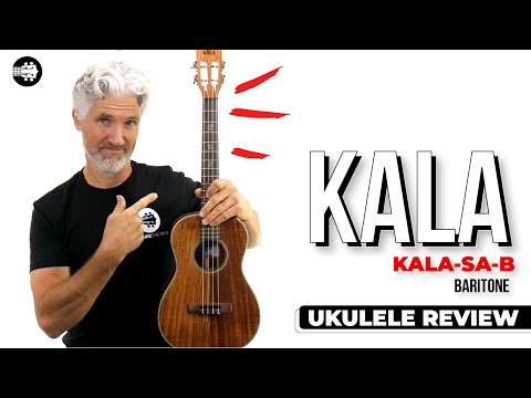 Kala SA-B Solid Acacia Baritone Ukulele image 7