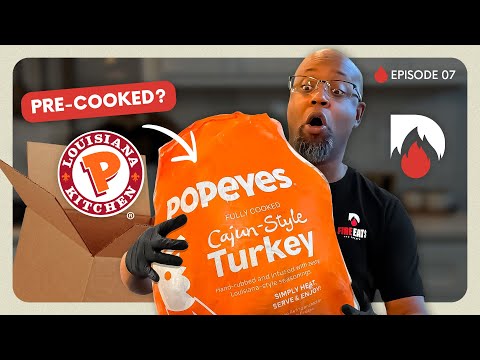 How to Cook POPEYES Cajun TURKEY!đ„đŠ A Step-by-Step Guide to REHEAT, Serve and Enjoy!