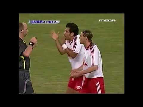 2007-08 UEFA CUP Qualifying Round (1) AEK-SALZBURG