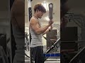 夜中にサクッと腕をパンプアップさせた筋トレメニュー#Shorts