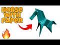 HOW TO MAKE HORSE WITH PAPER HORSE WITH PAPER