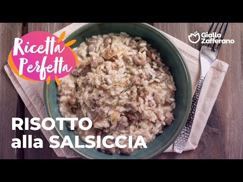 RISOTTO alla SALSICCIA - FACILE e GUSTOSISSIMO๐๐