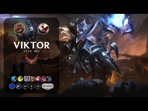 Viktor Mid vs Lee Sin - EUW Grandmaster Patch 12.22