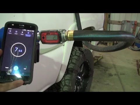 Ultimate Fuel transfer tank install with flow test, wrong way first!