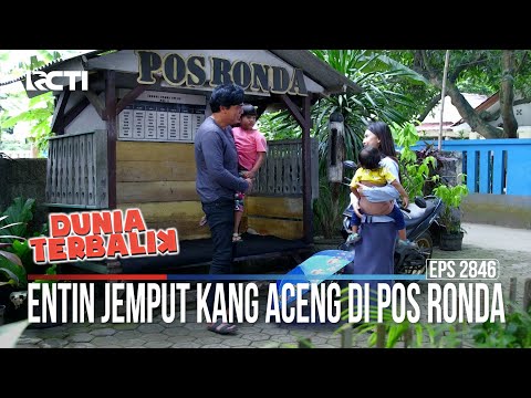 Entin Jemput Kang Aceng Di Pos Ronda -  Dunia Terbalik