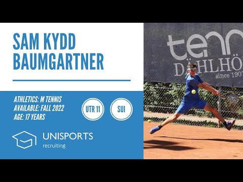 Sam Kydd Baumgartner - College Tennis Recruiting Fall 2022
