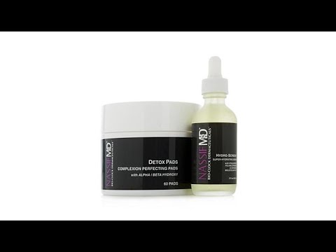 Nassif MD HydroScreen Hydrating Serum   Detox Pads