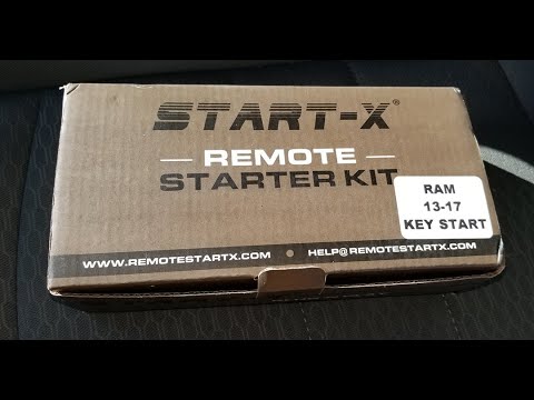 Install Start X Remote Start 2016 Ram