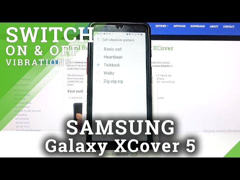 How to Change Vibration Pattern in SAMSUNG Galaxy XCover 5 – Manage Vibrations
