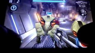 N.O.V.A. Near Orbit Vanguard Alliance iPod Touch Gameplay