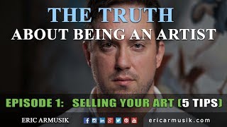 SELLING ART ONLINE | 5 Tips I Use | Artist Eric Armusik