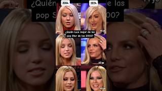 BRITNEY SPEARS, CHRISTINA AGUILERA y AVRIL LAVIGNE son las grandes POP STARS de los 2000