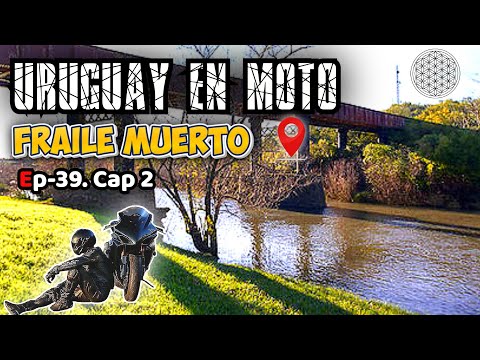 VIAJANDO en MOTO por  RUTA 7 de URUGUAY, Melo / Fraile muerto. Tupambaé, Santa Clara, Cerro Largo