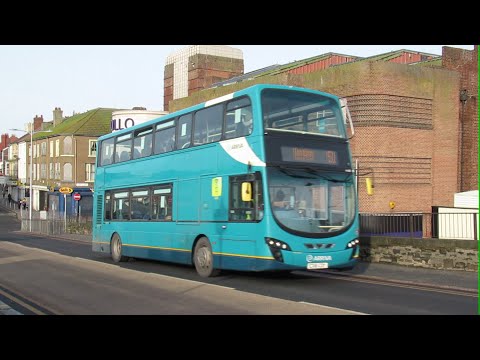 Buses & Trains in North Wales January 2021