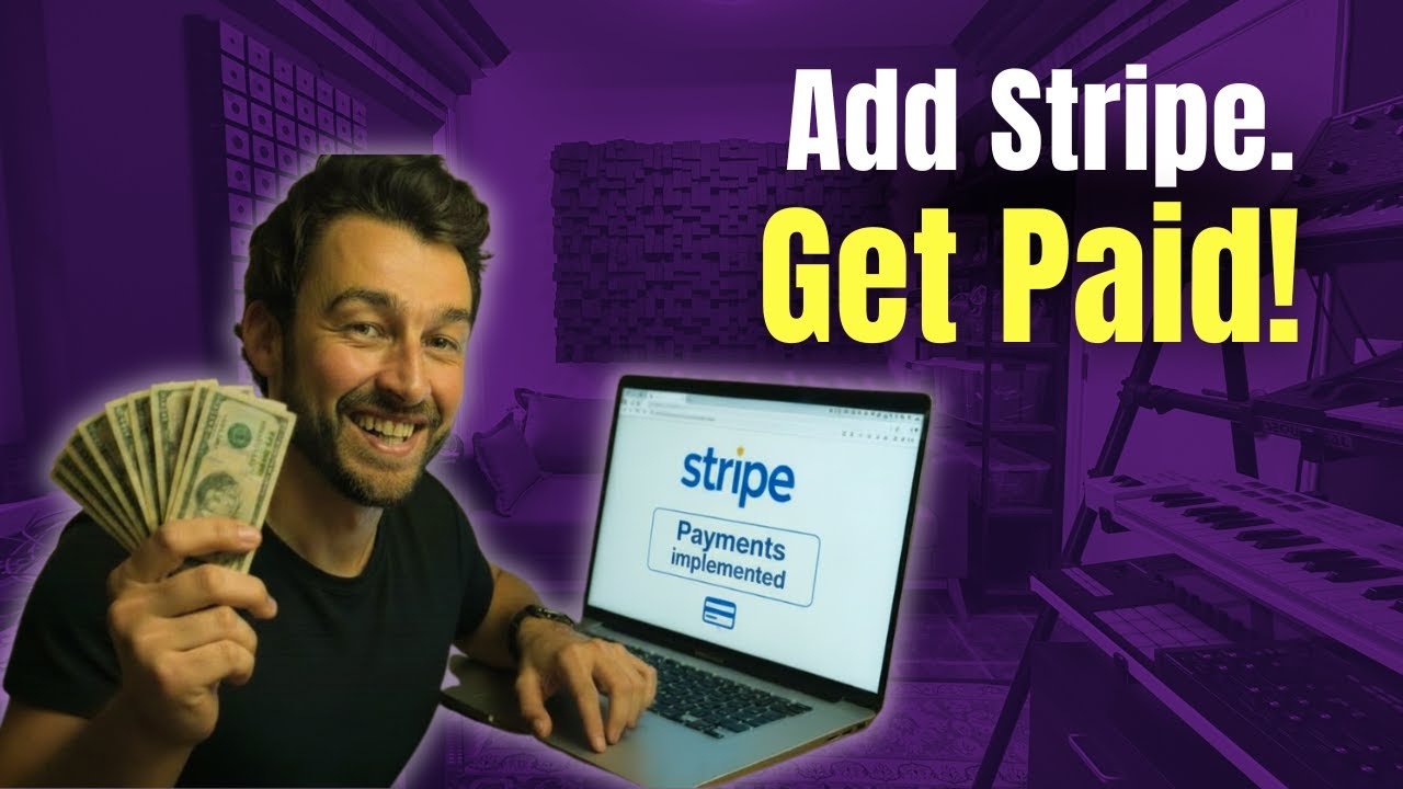 Implement Stripe Payments in Your Web App (Full Step by Step Build with AI & Cursor)