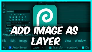 How To Add Image As Layer In Photopea
