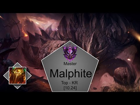 Malphite (Top) vs Mordekaiser - KR Master Patch10.24