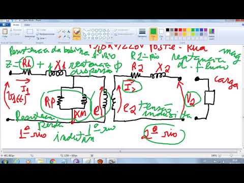 circuito equivalente do transformador real monofásico- instrutor paulo silva