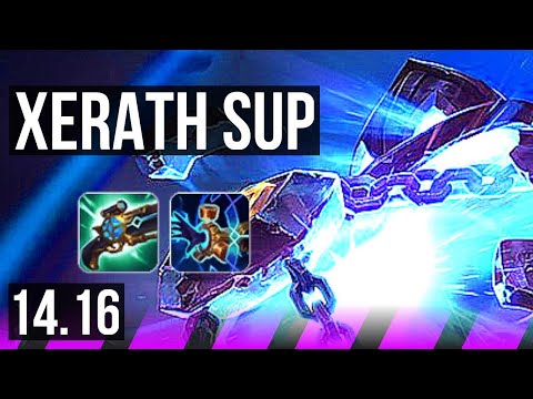 XERATH & Twitch vs LEONA & Kai'Sa (SUP) | 7/2/11, Godlike, 600+ games | EUW Master | 14.16