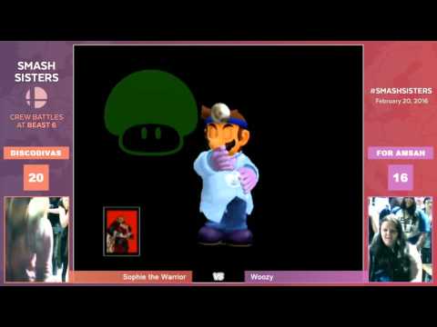 Super Smash Sisters: BEAST 6 Crew Battle (Melee)