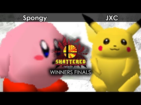 Smash 64: Spongy (Kirby) V WDR | JXC (Pikachu) - Shattered 59 Tournament SSB64
