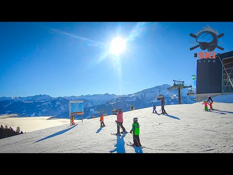 Zell am See - No_3a Blue Run - Skiing Austria