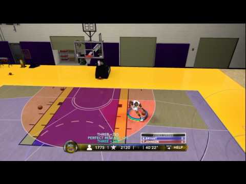 NBA 2K12 Creating a Legend - Kobe Bryant just getting warmed up