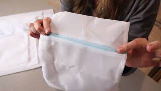 5 Pack Durable Fine Mesh Laundry Bag Review | Premium Zipper