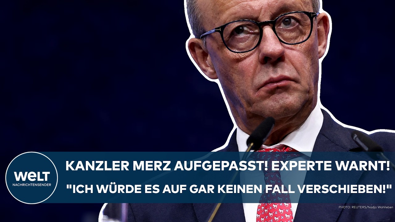 DEUTSCHLAND: "Natürlich das komplett falsche Signal!" Experte zerlegt neuen Plan von Merz völlig!