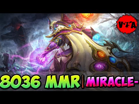 8036 MMR - Dota 2 Miracle- Plays Invoker vol #3