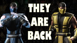 KLASSIC SCORPION AND SUBZERO ARE BACK TO MKX MOBILE!