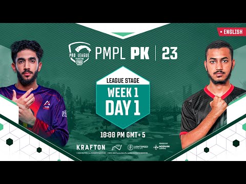 [EN] 2023 PMPL Pakistan Spring | Week 1 Day 1 | Survive to Conquer