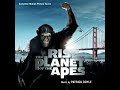 The Rise Of The Planet Of The Apes OST (Zoo Breakout) Slowed