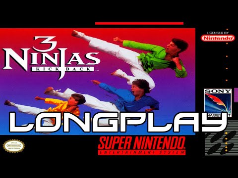 3 Ninjas Kick Back - Longplay [SNES]