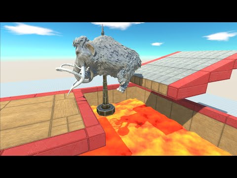 Challenge Jumping Over The Giant Piercer - ARBS