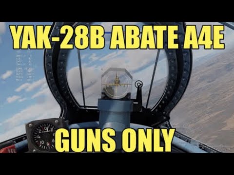 Sim air battles War Thunder =Yak-28b abate A4E= #Shorts