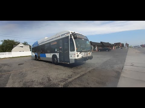 NFTA Metro Ride Route 20A [FULL ROUND TRIP] Bus 1504 - 2015 Novabus LFS CNG