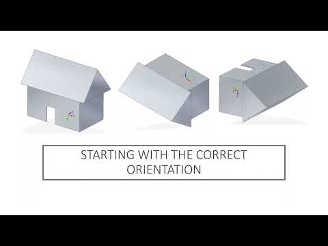 Solid Edge Lesson:34 Model Orientation