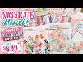 Miss Kate Haul 🎉 Monday Funday Paper Kit ONLY $8.99?! 😍 Cute + Budget Craft Finds!